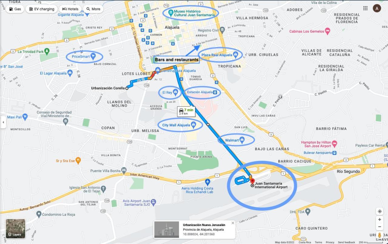 5 Min From The Airport - Perfect Stop Alajuela Exterior photo